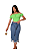 Saia Midi Jeans Slim - Imagem 2