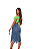 Saia Midi Jeans Slim - Imagem 3