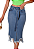Saia Midi Jeans Slim - Imagem 1