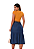 Saia Midi de Botões Jeans - Imagem 3