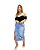 Saia Midi Jeans Slim - Imagem 1