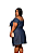 Vestido Ombro a Ombro Jeans Plus Size - Imagem 2