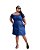 Vestido Ombro a Ombro Jeans Plus Size - Imagem 2