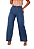 Calça Pantalona Jeans Slim - Imagem 1