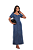 Vestido Longo com Manga - Imagem 1