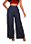 Calça Pantalona Jeans Slim - Imagem 1
