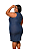 Vestido Jeans de Alça Larga Plus Size - Imagem 2