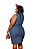Vestido Jeans de Alça Larga Plus Size - Imagem 2