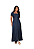 Vestido Longo Jeans de Manga - Imagem 1