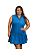 Vestido Plus Size Sem Manga e com Botões - Imagem 1