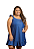 Vestido Plus Size com Alças Largas e Babado na Barra - Imagem 1