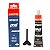 Junta Cola Silicone Preto Superflex Alta Temperatura Motor - Imagem 1