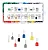 Kit 400 Conectores Isolados Terminais Tubolar Ilhos Isolado - Imagem 2