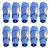 Kit Com 10 Plug Conector Powercom Macho Azul Ac 3 Polos 20a - Imagem 1