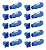 Kit 10 Conector Powercon Macho E Fêmea Azul 20a - Imagem 1