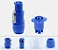 Kit 10 Conector Powercon Macho E Fêmea Azul 20a - Imagem 4