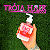 Body Candy Creme E Gel Aromatizante Beijável Morango Com Creme P/ Corpo E Virilha - Tróia Hair - Imagem 3
