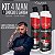 Kit 4Man Shamp e Cond 300ml Com Capsicum e Carvão Ativado - Troia Hair Cuidado para Cabelo e Barba - Imagem 4