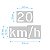 Gabarito de Poliestireno (PS) - Velocidade máxima 20 km/h - Imagem 2
