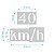 Gabarito de Poliestireno (PS) - Velocidade máxima 40 km/h - Imagem 2