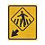 Adesivo para placa (Tipo I) - Passagem sinalizada de pedestres (50x60cm) - Imagem 1