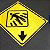 Adesivo para placa (Tipo I) - Passagem sinalizada de pedestres (50x60cm) - Imagem 2