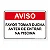 Placa Tomar Ducha Antes de Entrar na Piscina - 30x20 cm ACM 3 mm - Imagem 1