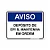 Placa Aviso, Depósito de EPI'S 20x15 cm ACM 3 mm - Imagem 1