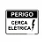 Placa Cerca Elétrica - 20x15 cm ACM 3 mm - Imagem 1