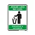 Placa Jogue Lixo no Lixo - 15x20 cm ACM 3 mm - Imagem 1