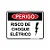 Placa Perigo, Risco de Choque Elétrico - 20x15 cm ACM 3 mm - Imagem 1