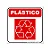 Placa Reciclável Plástico - 18x18 cm ACM 3 mm - Imagem 1