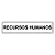 Placa Recursos Humanos - 30x6,5 cm ACM 3 mm - Imagem 1