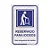 Placa Reservado para Idosos - 20x30 cm ACM 3 mm - Imagem 1