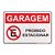 Placa Garagem Proibido Estacionar - 30x20cm ACM - Imagem 1