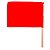 Bandeirola de Sinalização - Vermelha - Imagem 2
