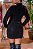 VESTIDO CURTO VELUDO COM TRANSFER - Imagem 1