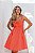 VESTIDO CURTO BUSTO DRAPEADO - Imagem 1