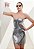 VESTIDO CURTO METALIZADO - Imagem 1
