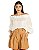 BLUSA OMBRO A OMBRO COSTAS ALONGADA - Imagem 1