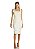 VESTIDO MIDI COM BORDADO 3D DE FLORES - Imagem 1
