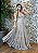 VESTIDO LONGO COM MAACRAME - Imagem 1