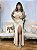 VESTIDO LONGO CUT OUT COM BORDADO - Imagem 1