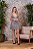 VESTIDO CURTO TRICOT BORDADO - Imagem 1
