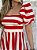 VESTIDO LONGO MANGAS LISTRAS - Imagem 4