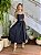 VESTIDO GODE SUPERMIDI COM CINTO PESPONTADO - Imagem 1