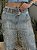 CALÇA JEANS BORDADA COM FRANJA - Imagem 2