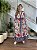 VESTIDO LONGO FLOR EM MOSAICO - Imagem 1