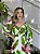 VESTIDO LONGO MANGA FOLHA DE ANTURIO - Imagem 3