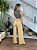 CALÇA WIDE LEG COM ELASTICO E MINI LOGO - Imagem 2